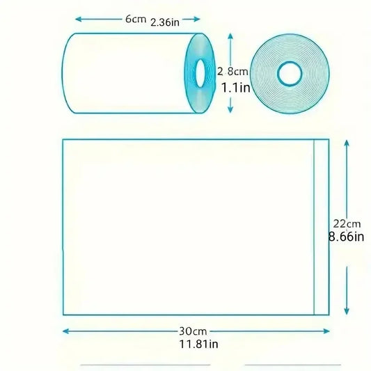 Saquinhos Higiênicos Biodegradáveis para Cães e Gatos - Refil 15 Sacos por Rolo