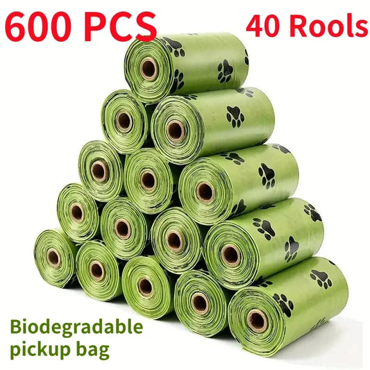 Saquinhos Higiênicos Biodegradáveis para Cães e Gatos - Refil 15 Sacos por Rolo