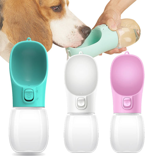 Garrafa Portátil de Água para Cães e Gatos - Bebedouro para Passeios