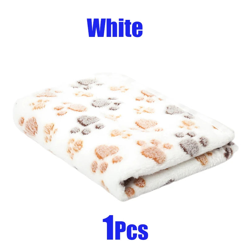 Manta Pet Estampa Patinha – Flanela Macia e Quentinha para Cães e Gatos