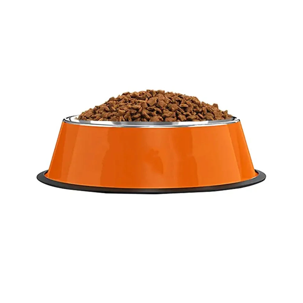 Comedouro para Cães e Gatos em Aço Inoxidável – Tigela para Ração e Água