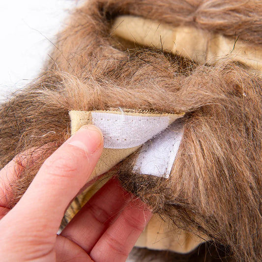 Fantasia Pet Cabeça de Leão para Cães e Gatos – Acessório de Vestuário