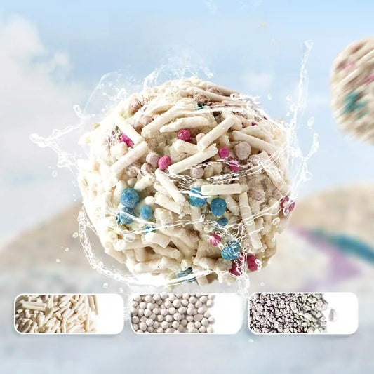 Areia Sanitária para Gatos 20kg Tofu e Bentonita com Desodorizador Floral