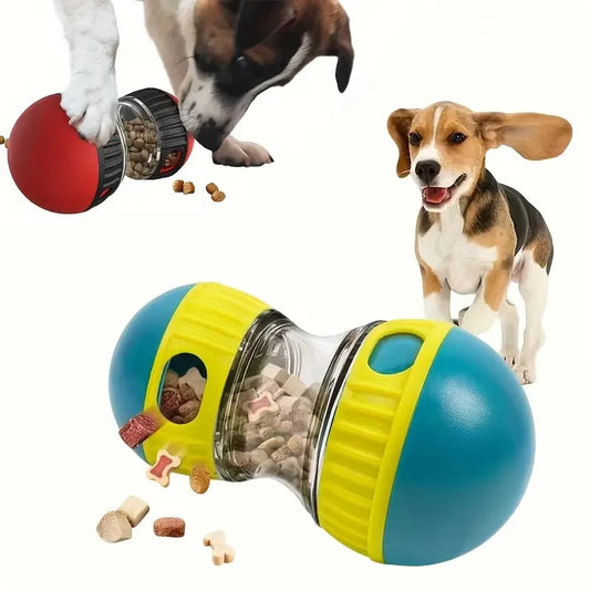 Brinquedo Dispenser Interativo de Petiscos para Cães - Alimentador Lento