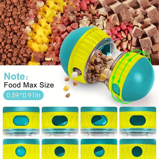 Brinquedo Dispenser Interativo de Petiscos para Cães - Alimentador Lento