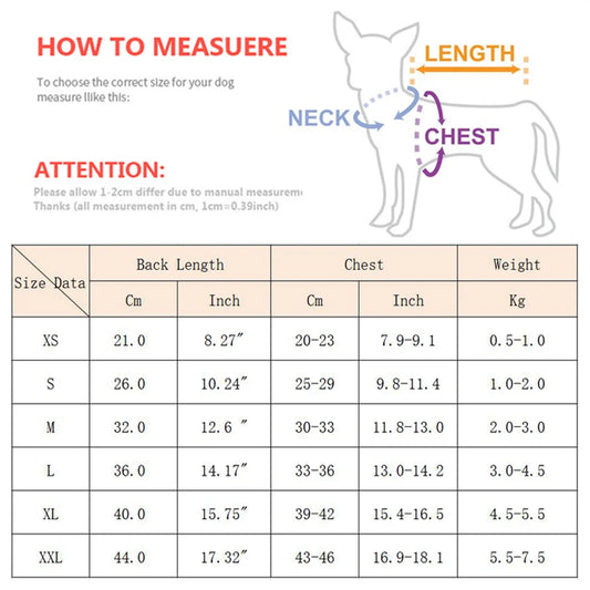 Suéter Pet Liso para Cães de Pequeno Porte – Roupa para Clima Frio