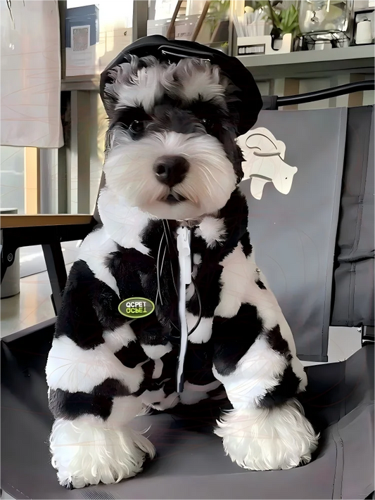 Casaco Pet em Pelúcia para Cães e Gatos de Pequeno e Médio Porte – Roupa para Clima Frio